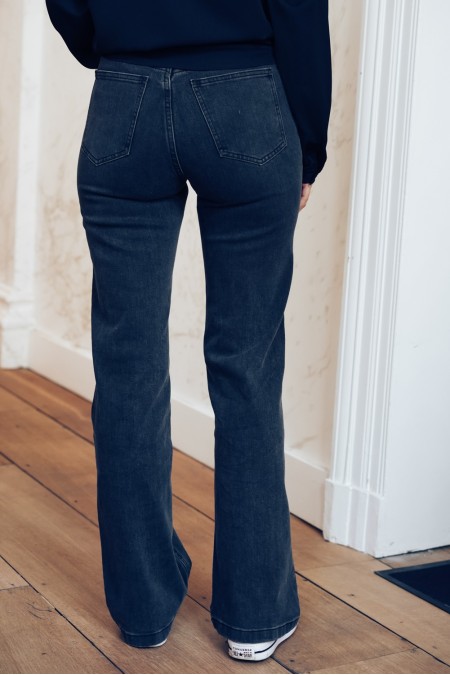 Jeans Barbara gris foncé