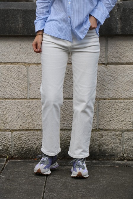 Jeans Solange blanc